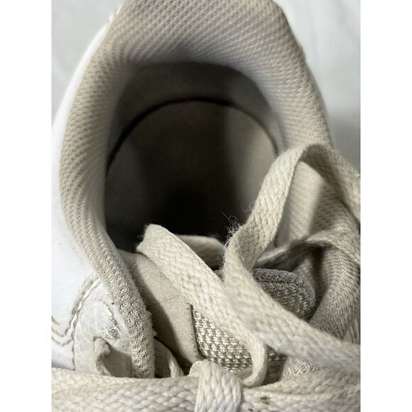 Court Vision Low CD5434-100 Leather All White Size 10 - Picture 10 of 12